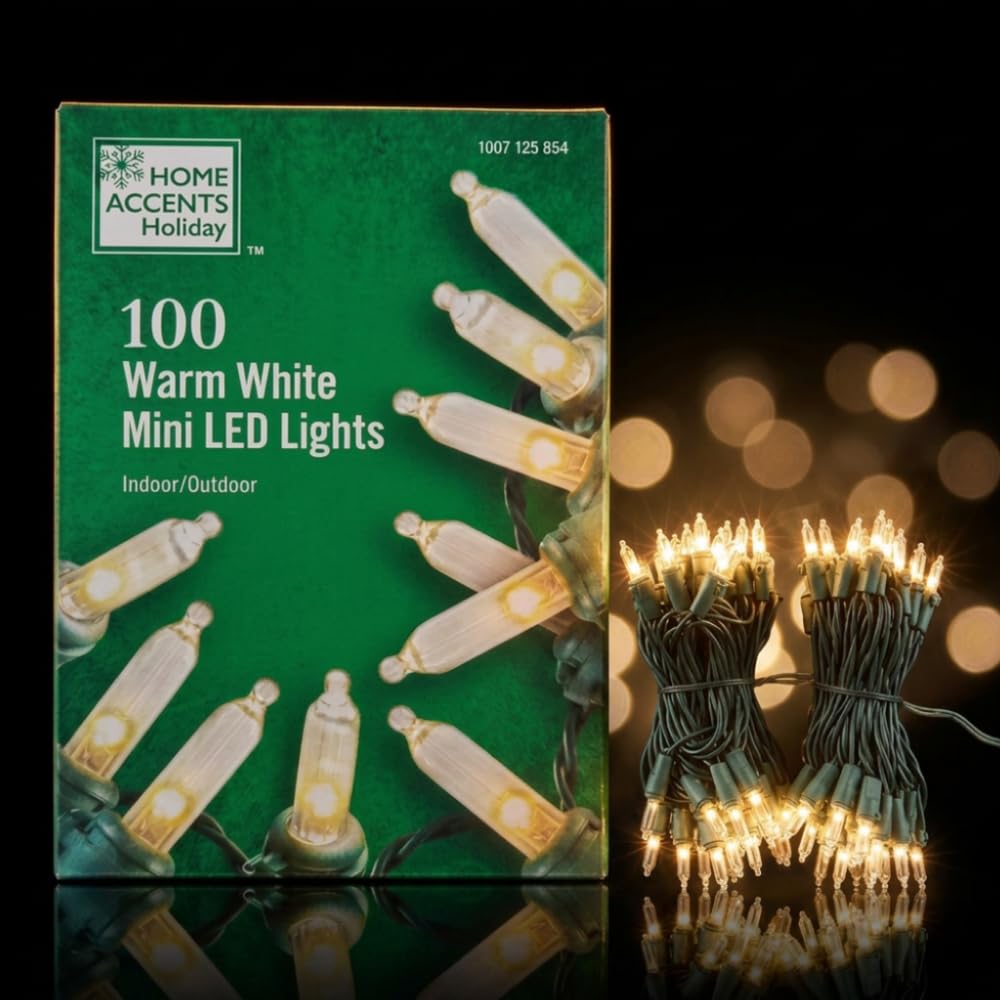 Warm White LED Christmas Lights – Bulk Closeout