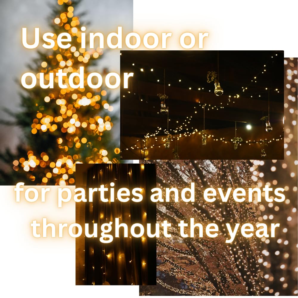 Warm White LED Christmas Lights – Bulk Closeout