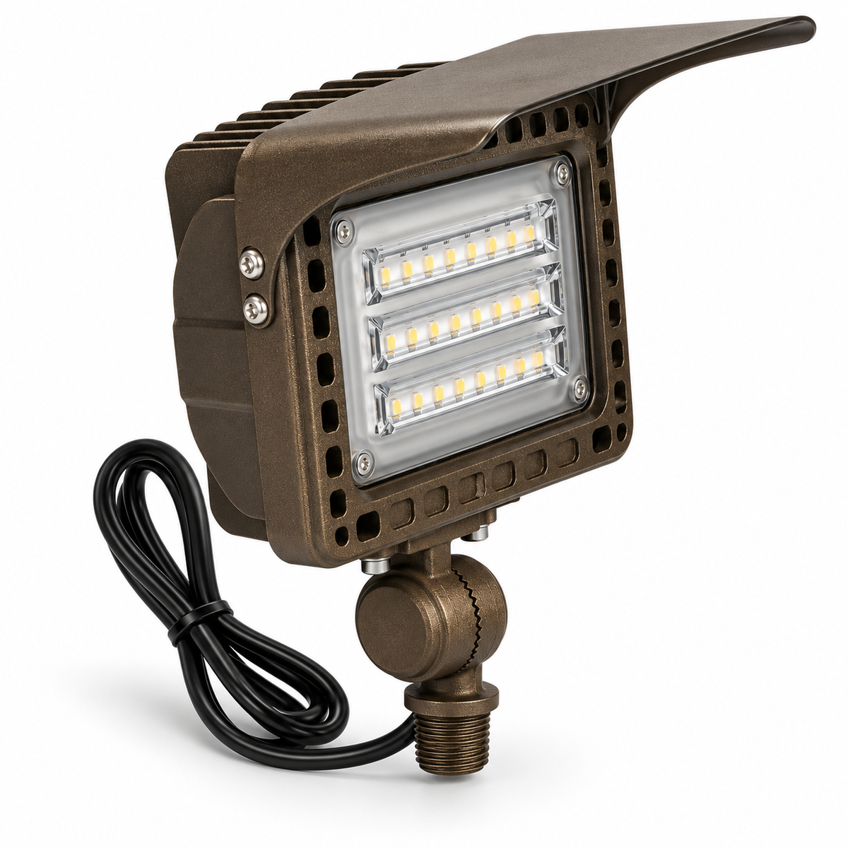 Integrated LED Flood Light | 12V Low Voltage Landscape & Wall Wash Light 7W/12W/20W/40W Integrated LED