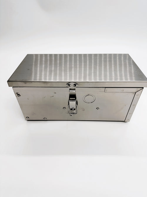 150W Stainless Steel Low Voltage Landscape Lighting Transformer | 12V Contractor Transformer