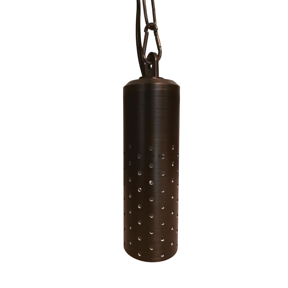 Case of 20 Low Voltage Brass Pendant Lights – Outdoor Cast Brass MR16 LED Hanging Fixtures