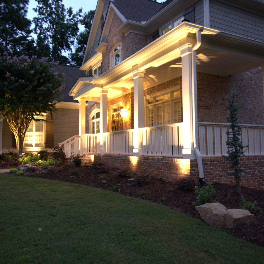 Adjustable 2-12W Integrated LED Landscape Spotlight | Solid Antique Brass 12V Uplight