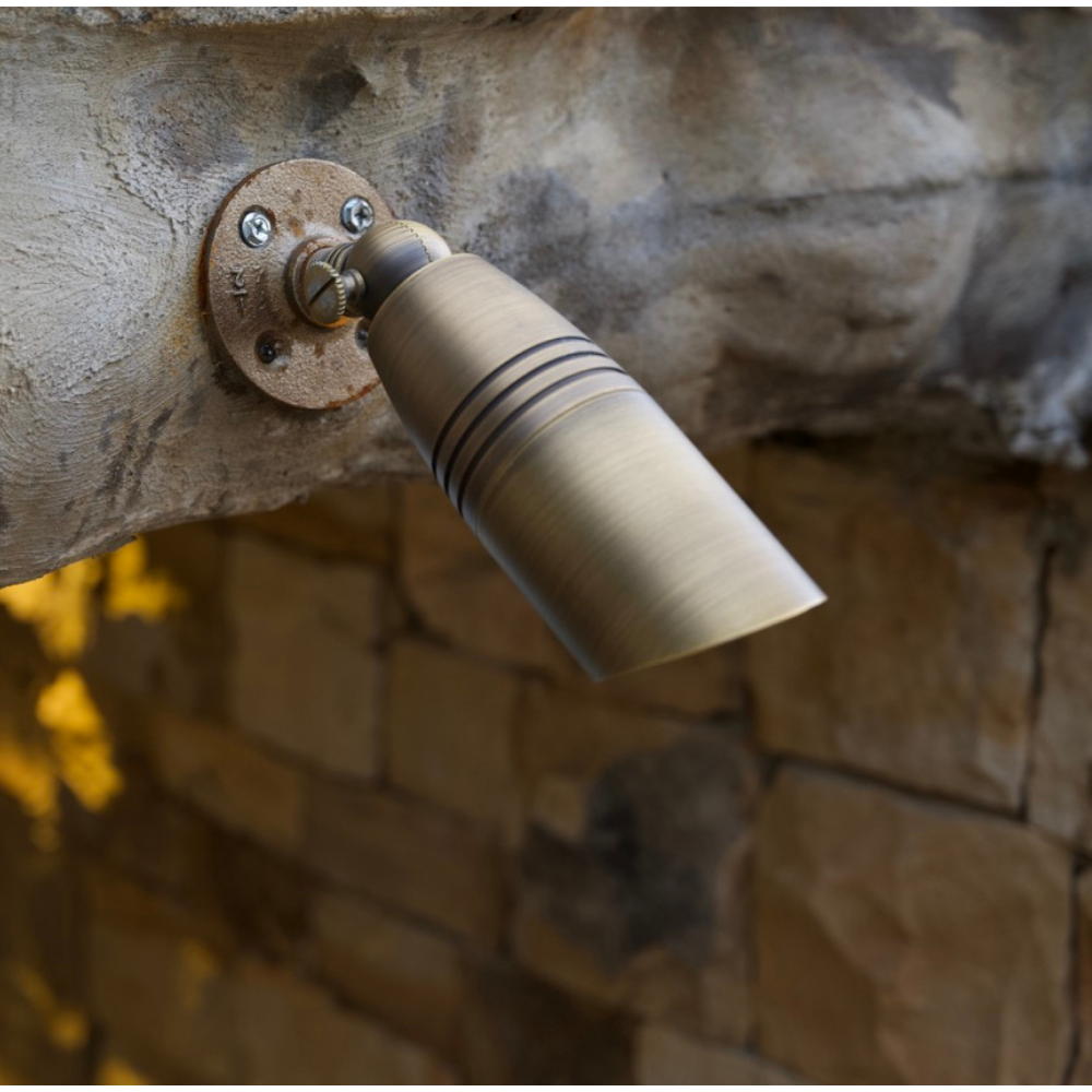 Brass MR16 Uplight for Landscape Accent Lighting