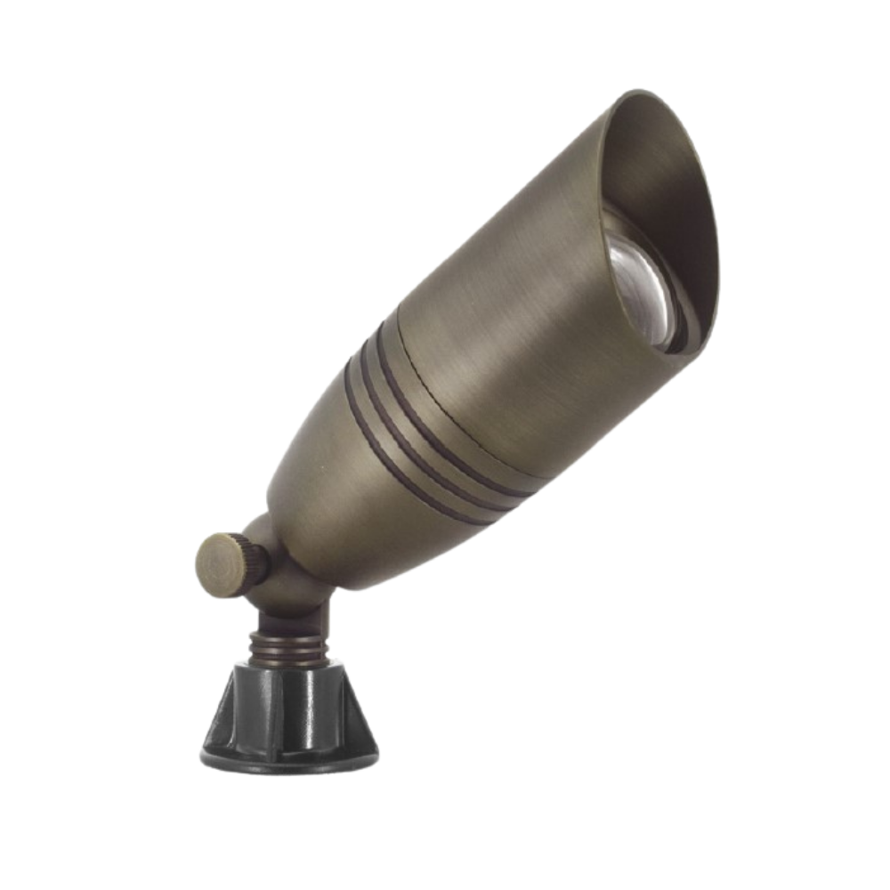 Brass MR16 Uplight for Landscape Accent Lighting