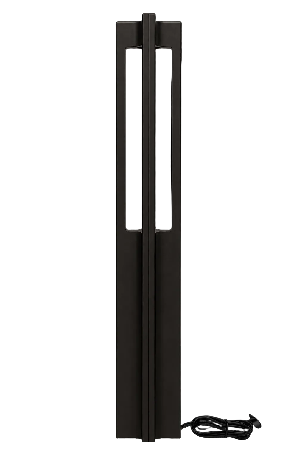 Architectural column-style 12V pathlight delivering soft LED illumination for pathways, gardens, and contemporary landscape designs.