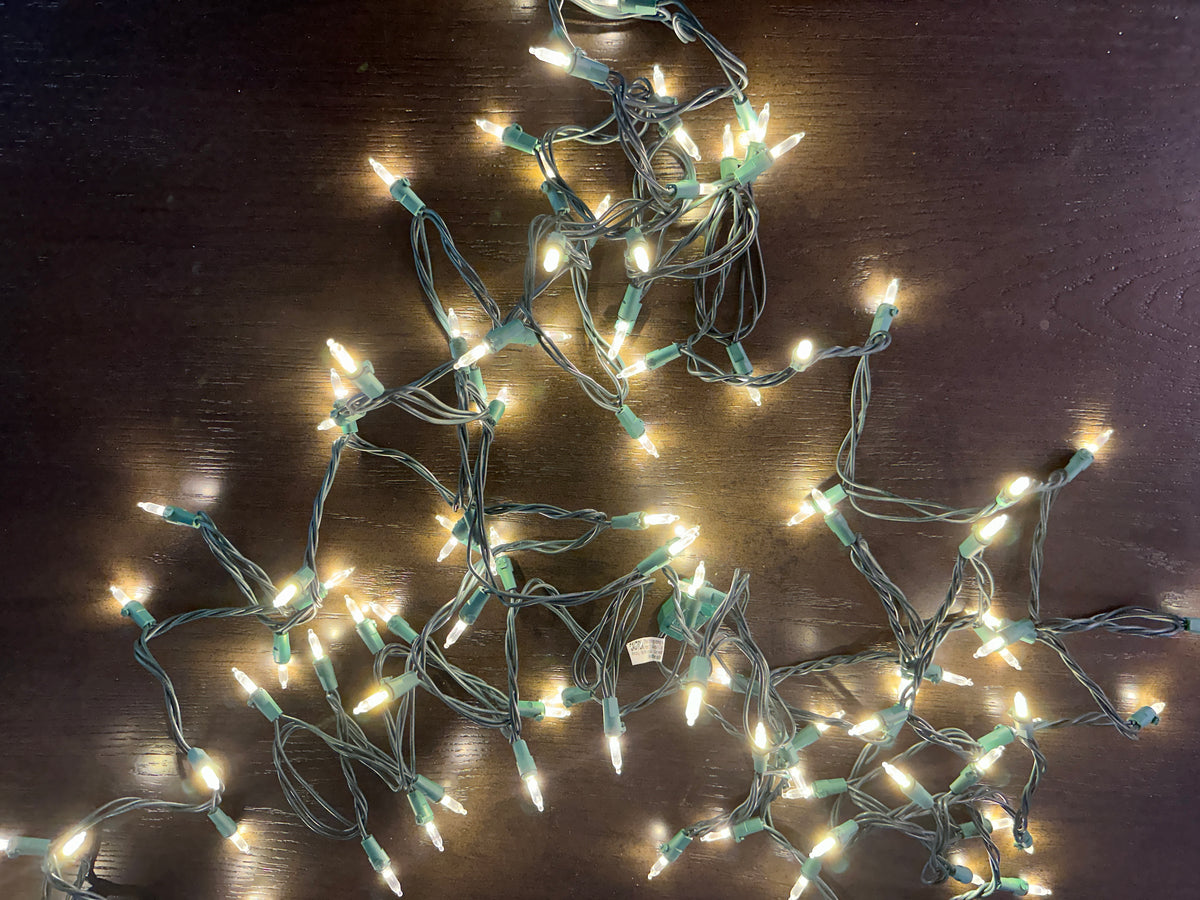 Warm White LED Christmas Lights – Bulk Closeout