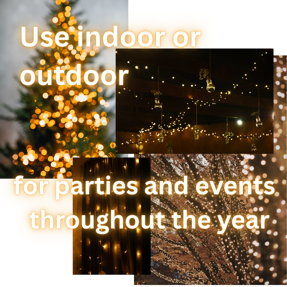 Mini Holiday Warm White Accent Lights - 10 boxes (case)
